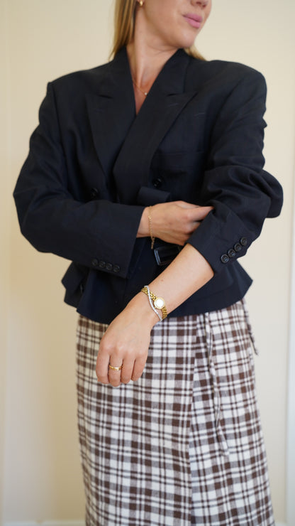 Cropped blazer