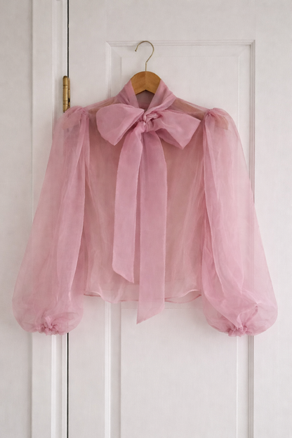 Ingrid sheer blouse