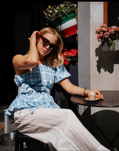 Elsa one shoulder top