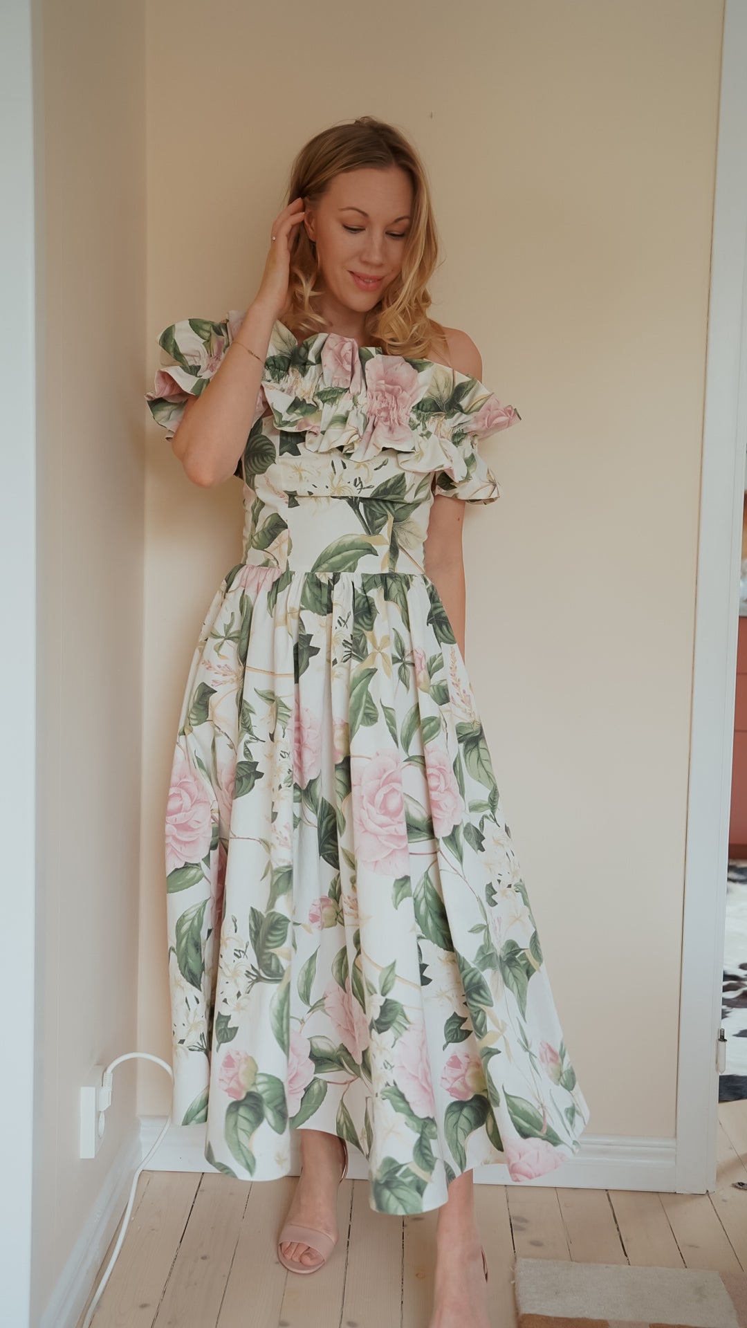 Off-shoulder dress