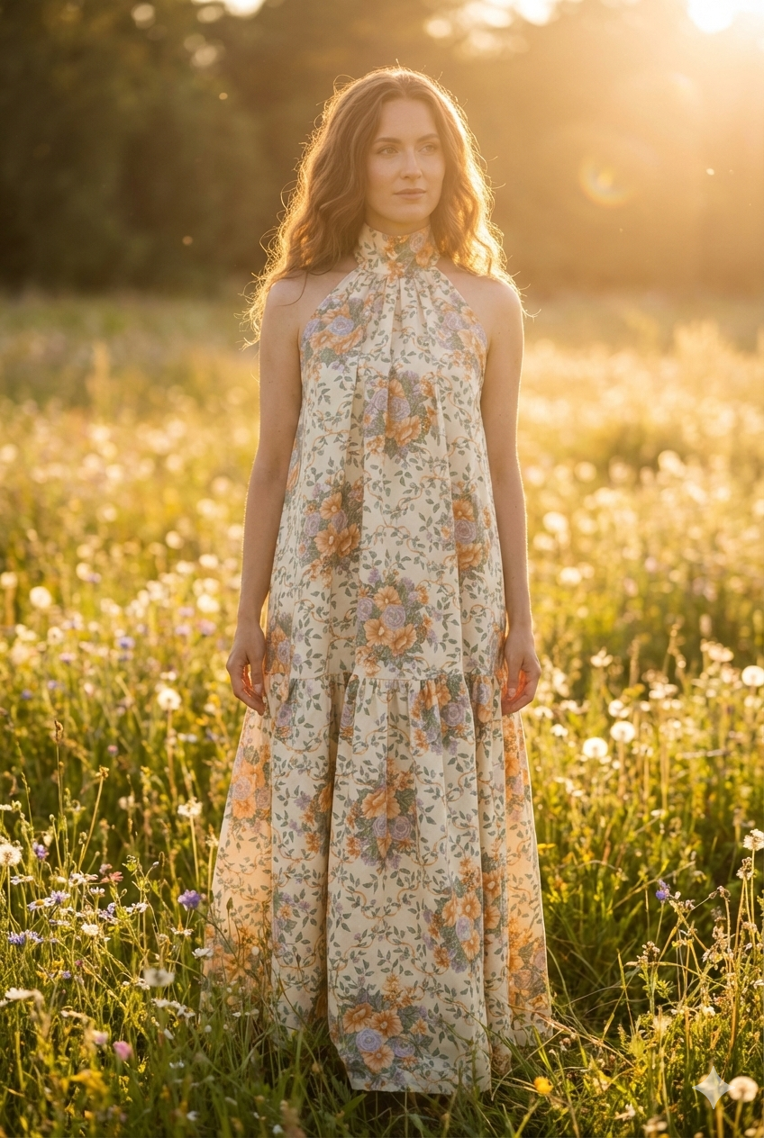 Sigrid midi dress