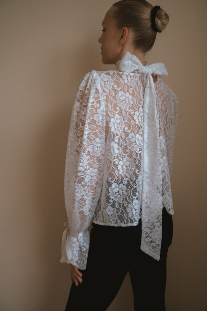 Ingrid lace blouse