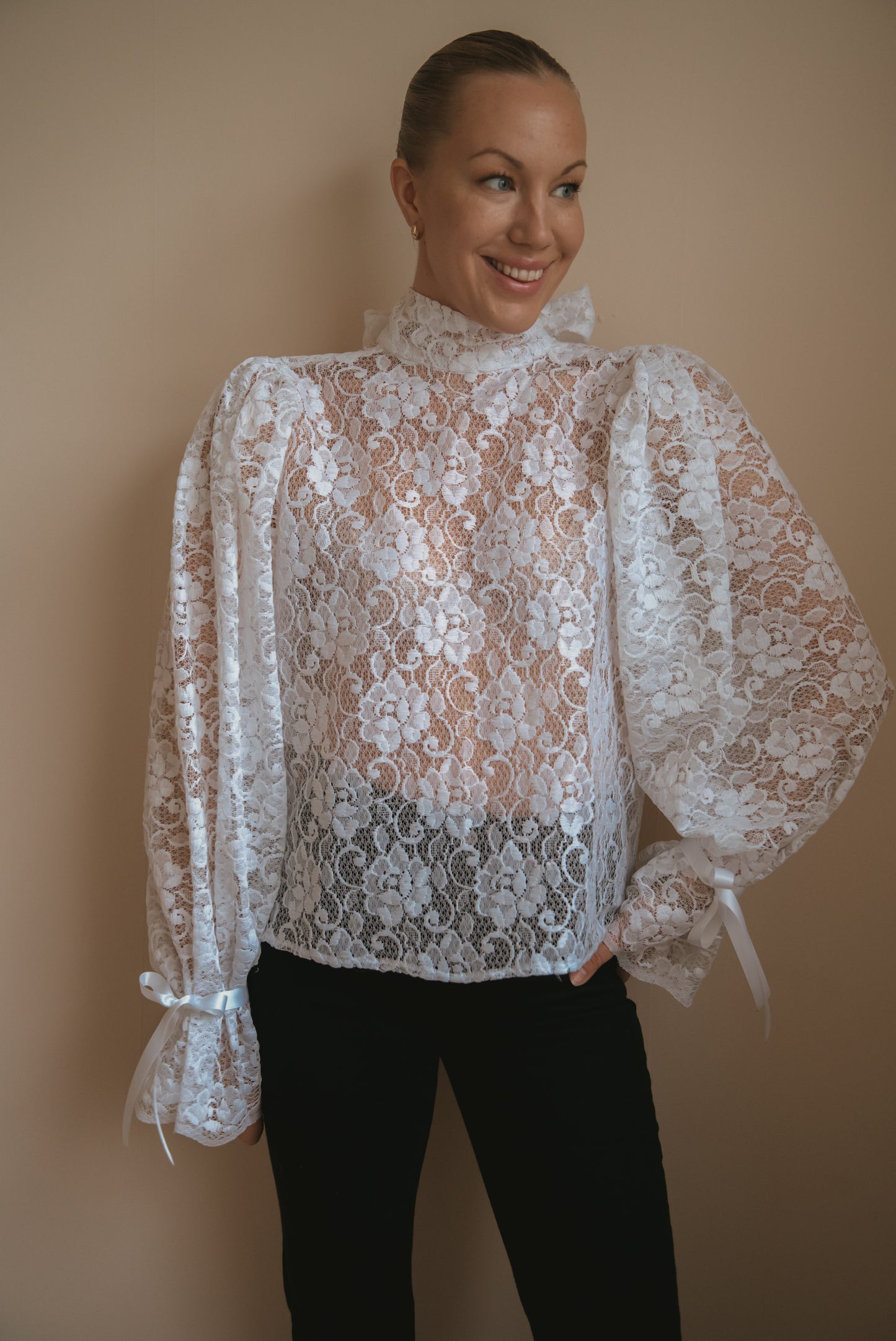 Ingrid lace blouse