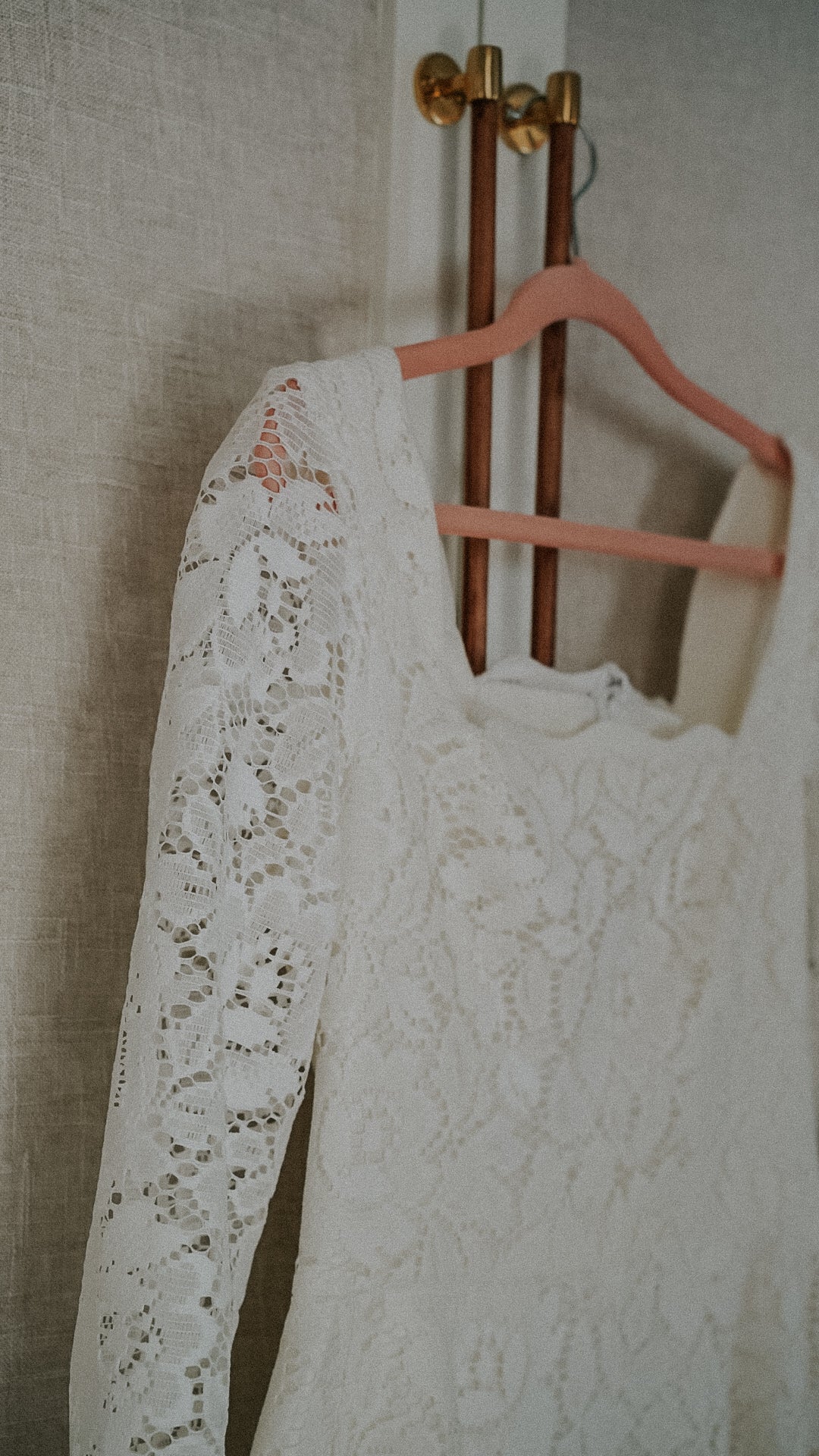 Lace mini dress