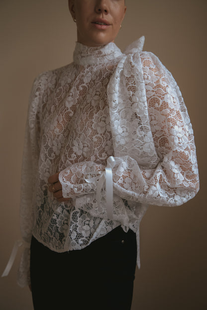 Ingrid lace blouse