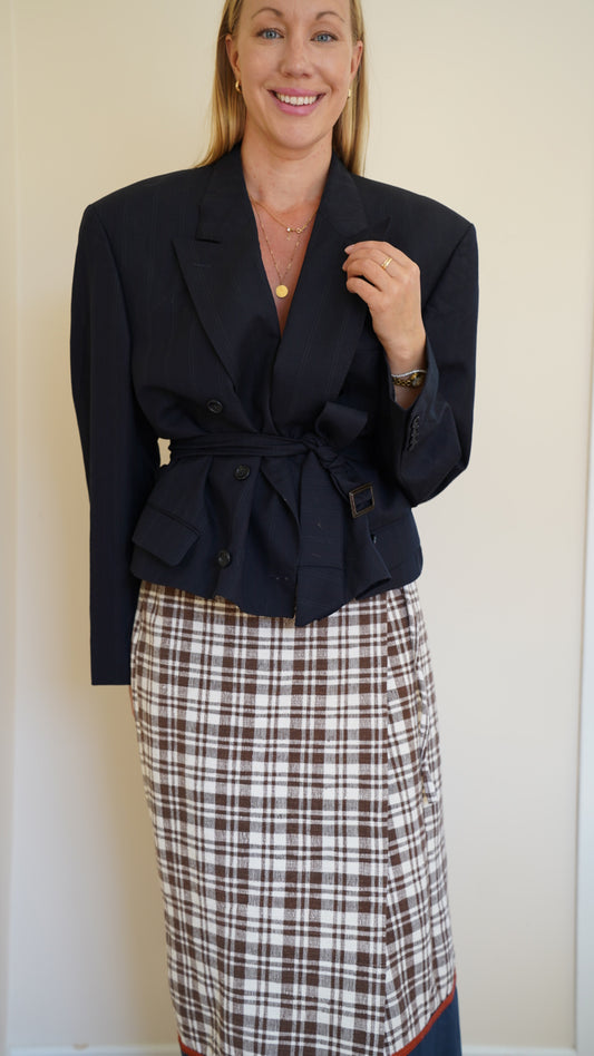 Cropped blazer