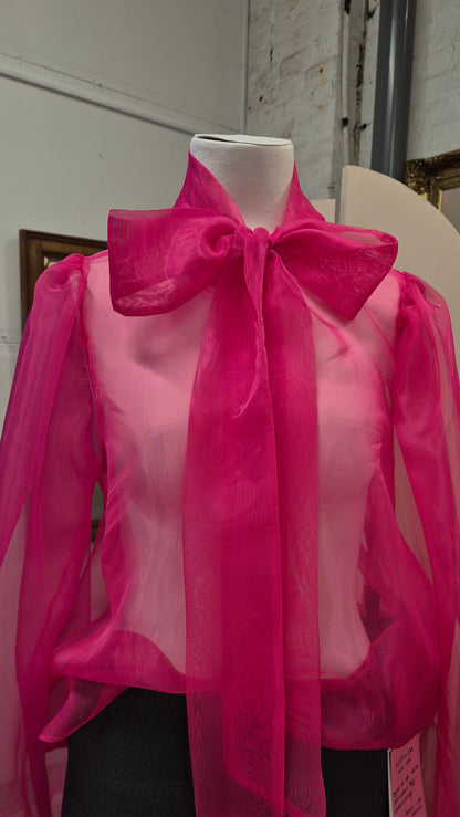 Ingrid sheer blouse