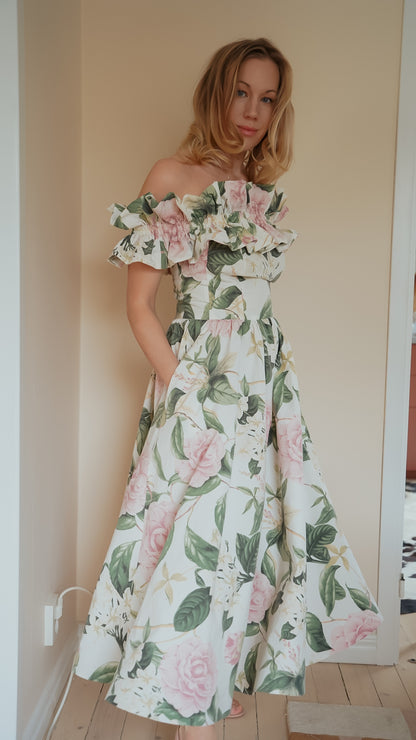 Off-shoulder dress