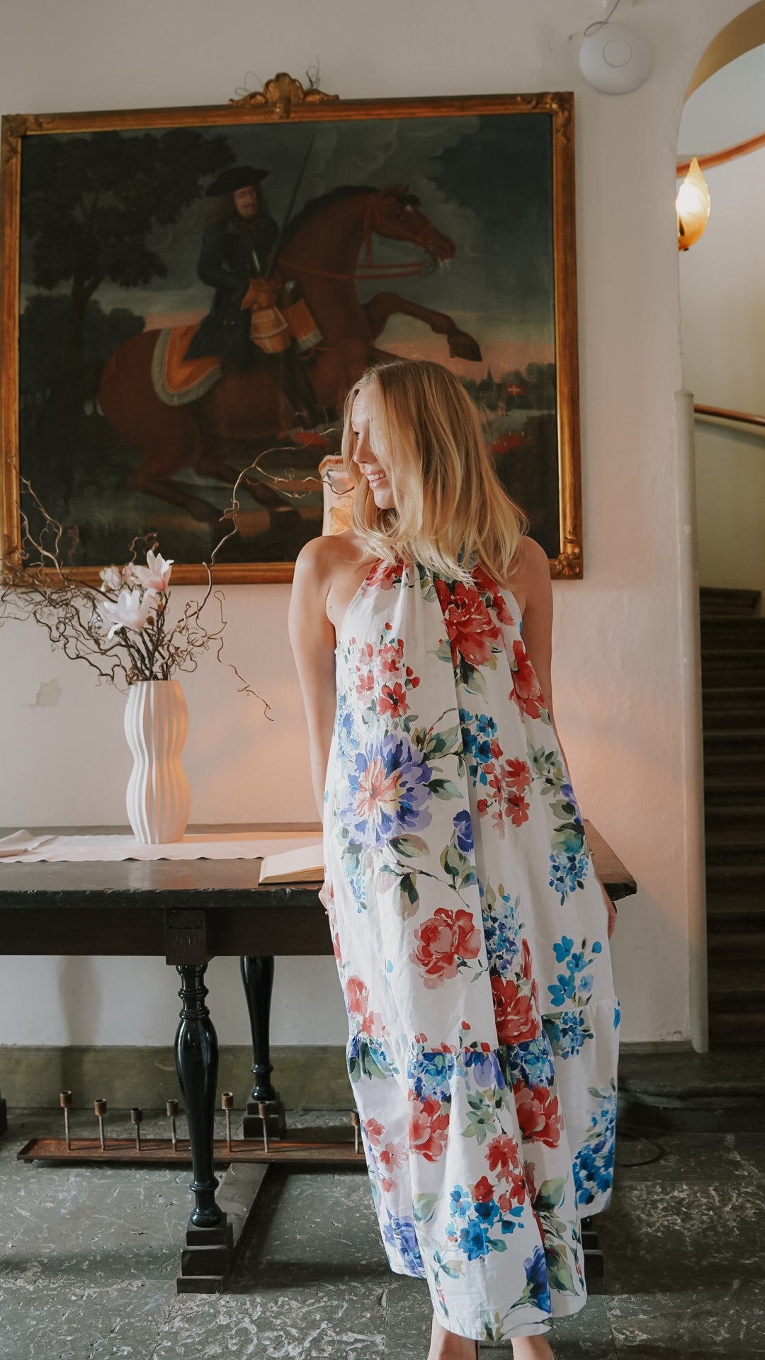 Sigrid midi-dress