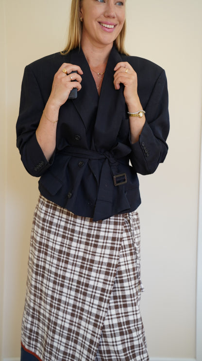Cropped blazer
