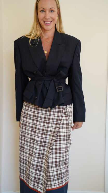 Cropped blazer